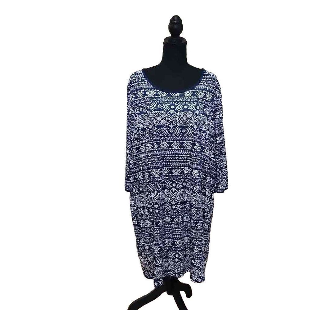5 Love Long Sleeve Shift Dress